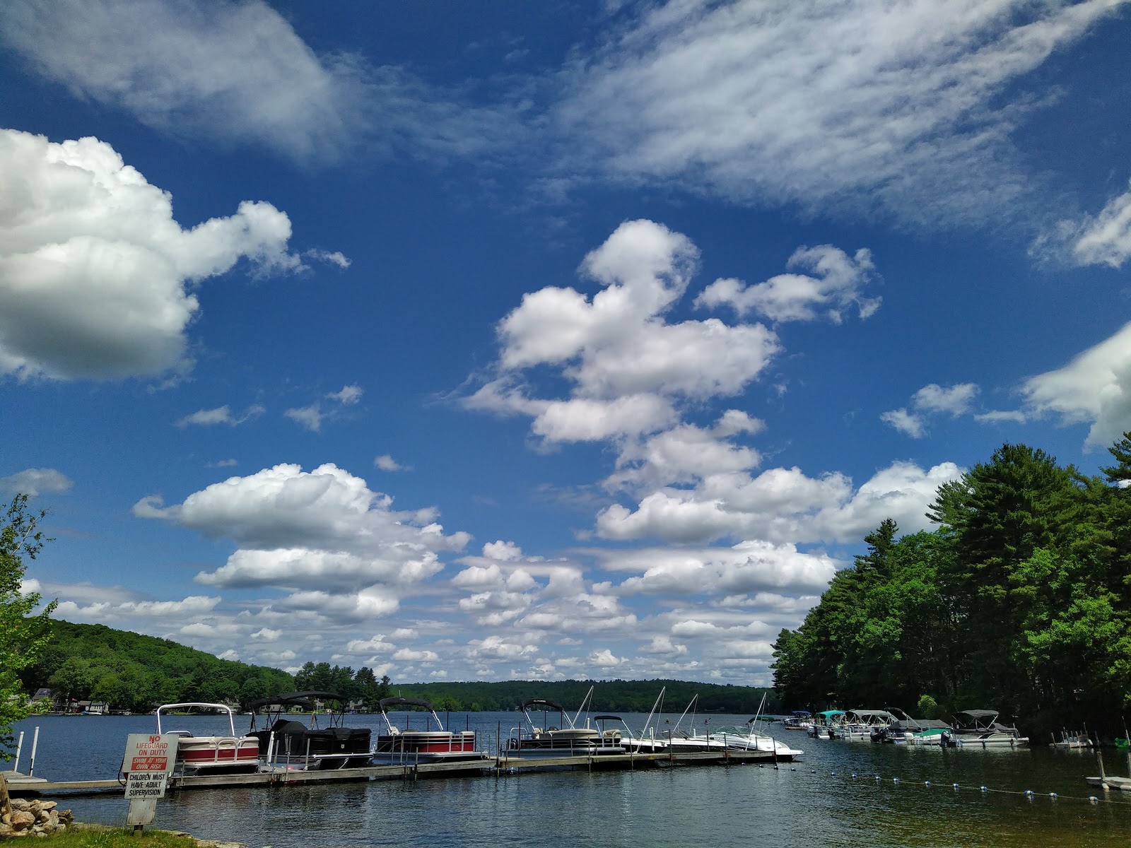 Lake Manchaug Camping