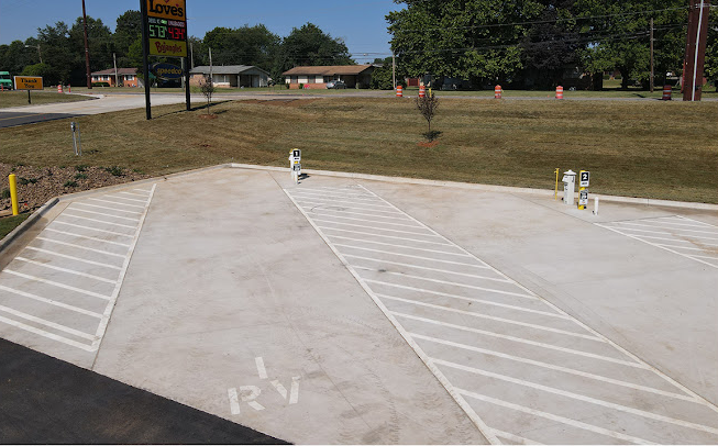 Love’s RV Hookup – Clarksville