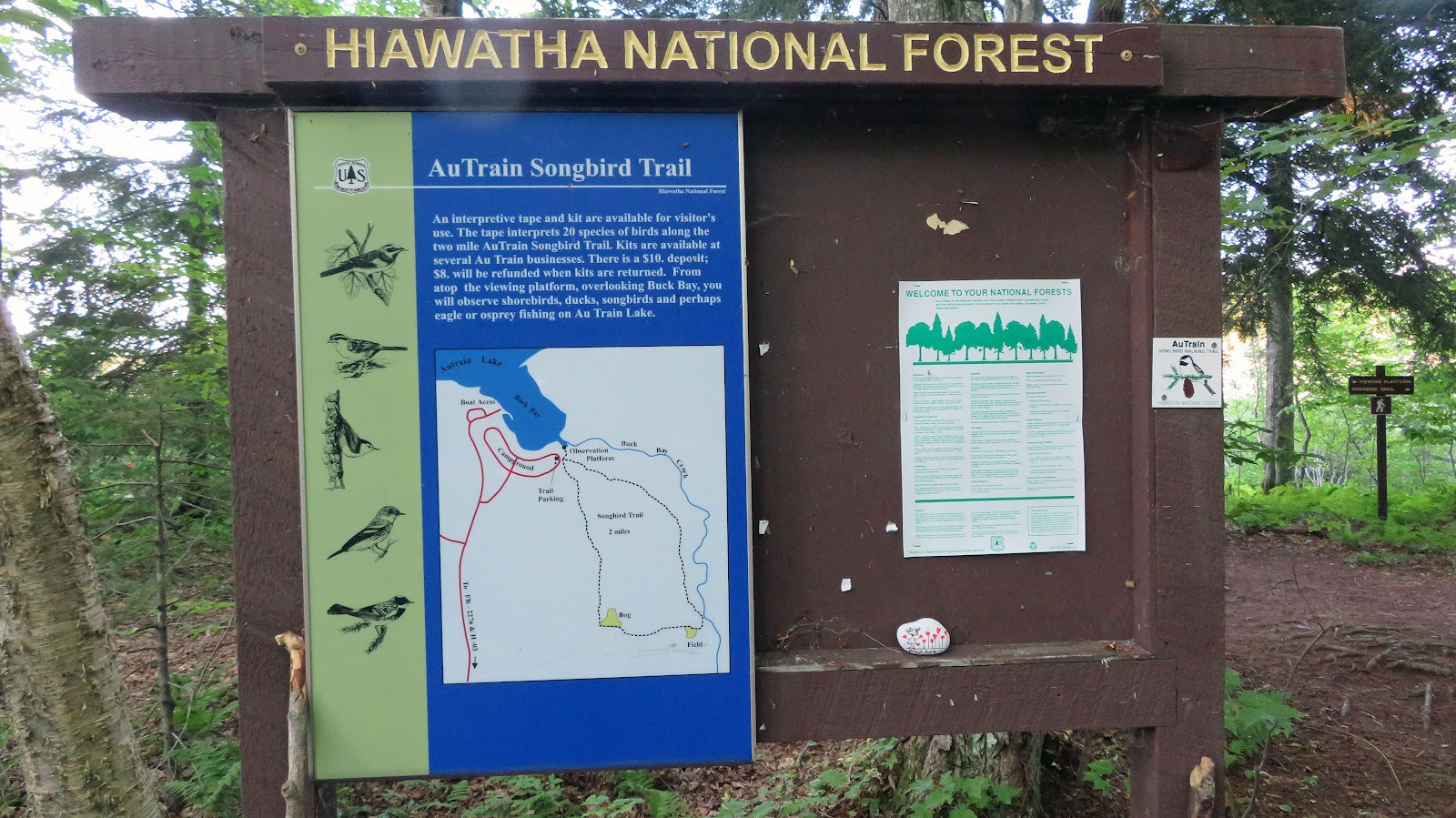 AuTrain Lake NF Campground