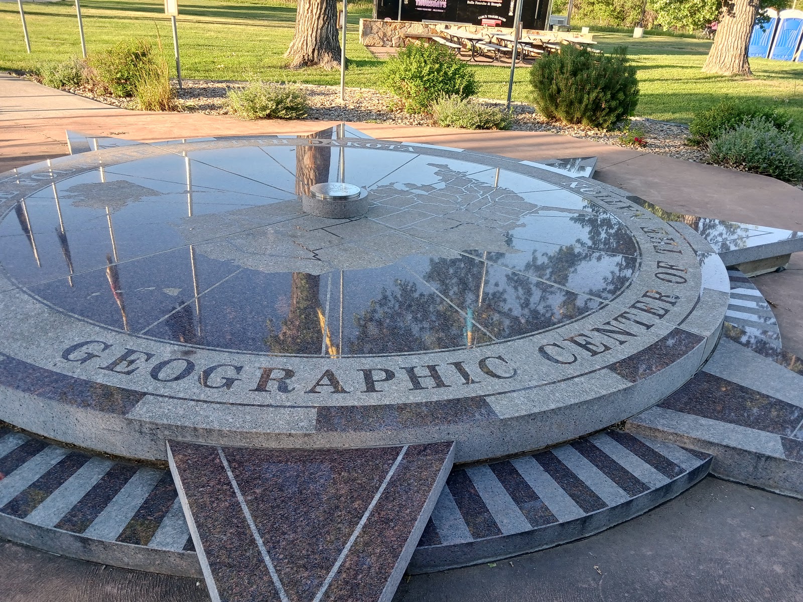 Geographic Center of the Nation Monument