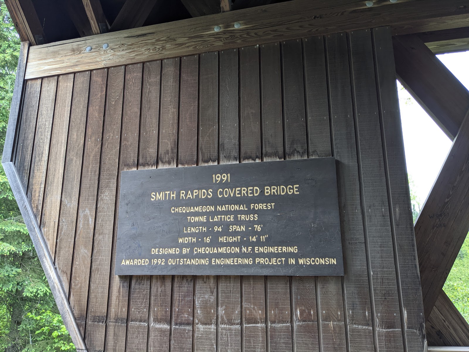 Smith Rapids Covered Bridge