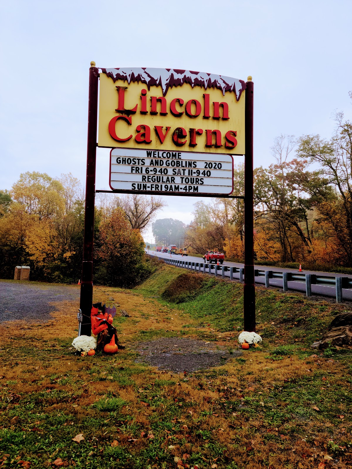 Lincoln Caverns and Whisper Rocks Warrior Ridge Campground