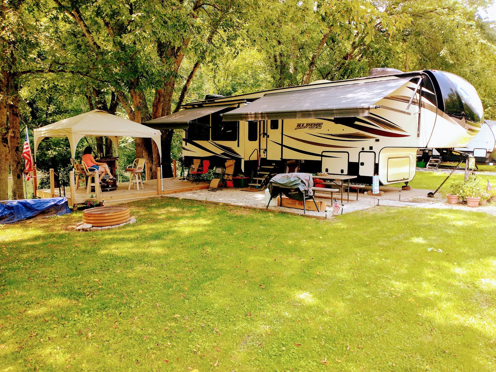 Camp on the Kentucky