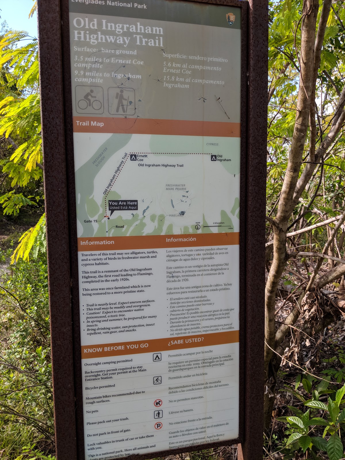 Backcountry Old Ingraham - Everglades National Park