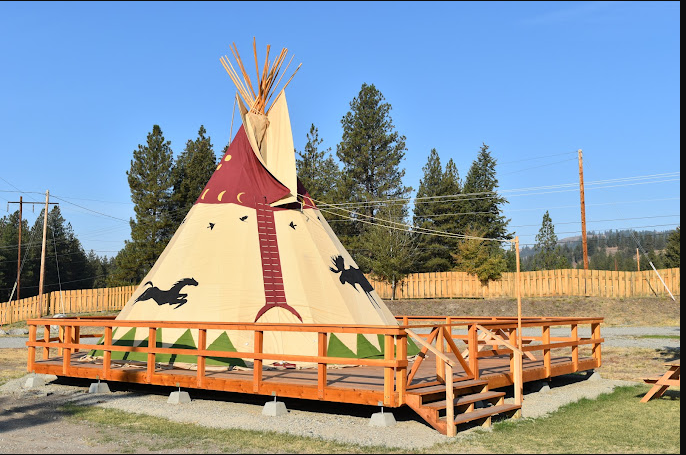 Gold Mountain RV Park and Tipi Rental in WA