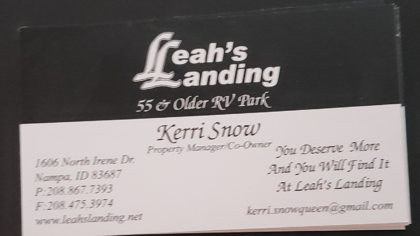 Leah's Landing