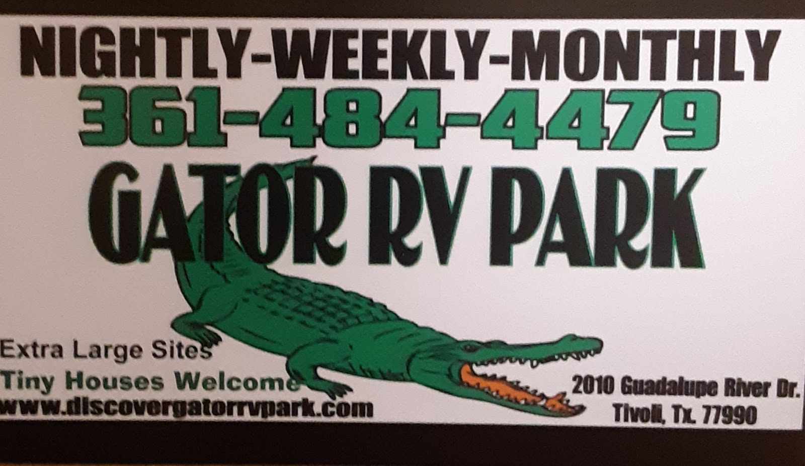 Gator’s RV Park & Cabins