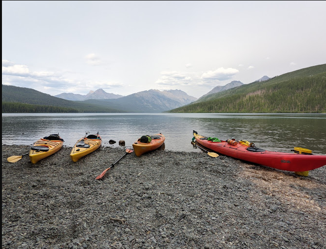 Kintla Lake Campground - Glacier National Park