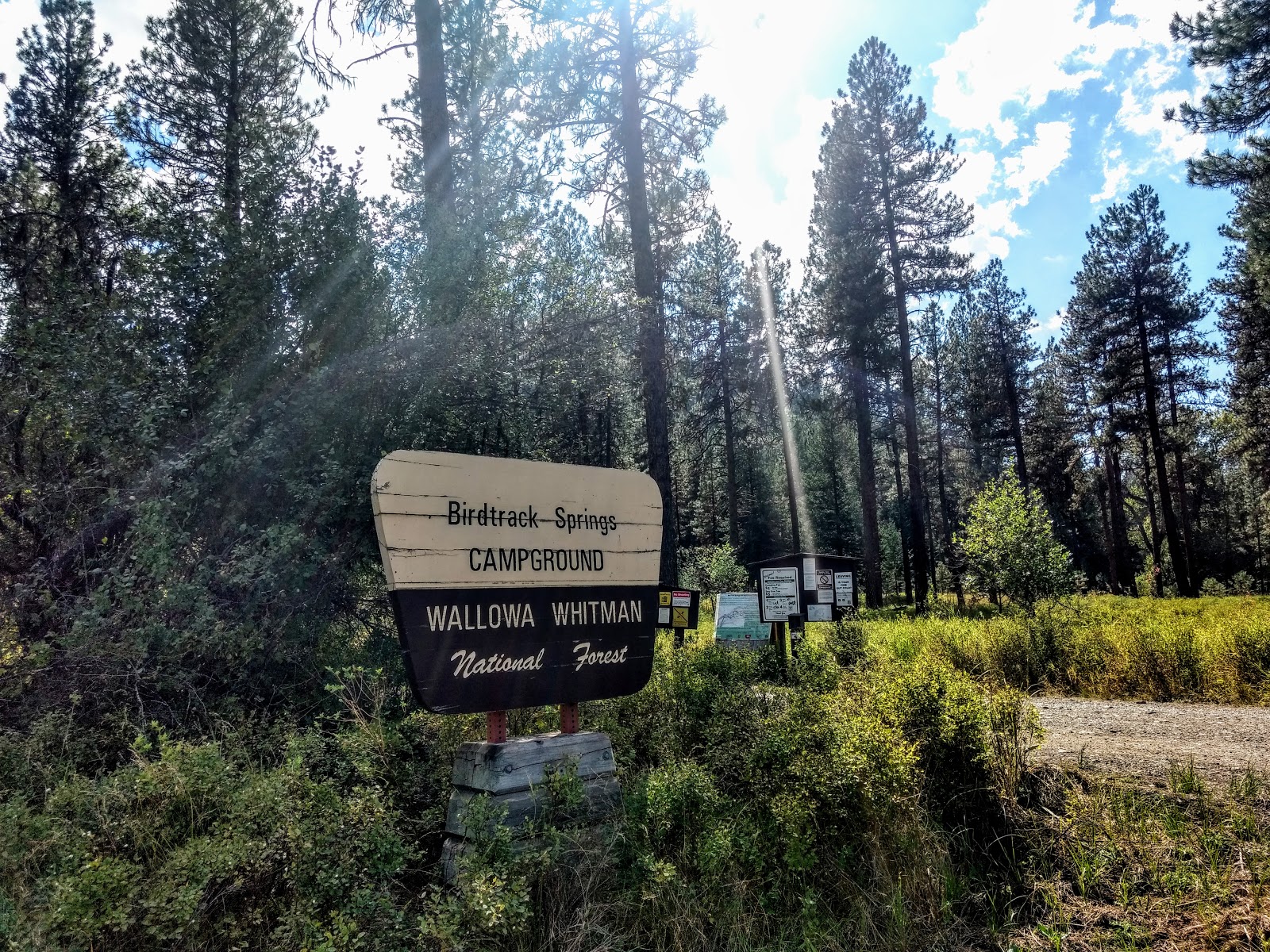 Bird Track Springs Campground