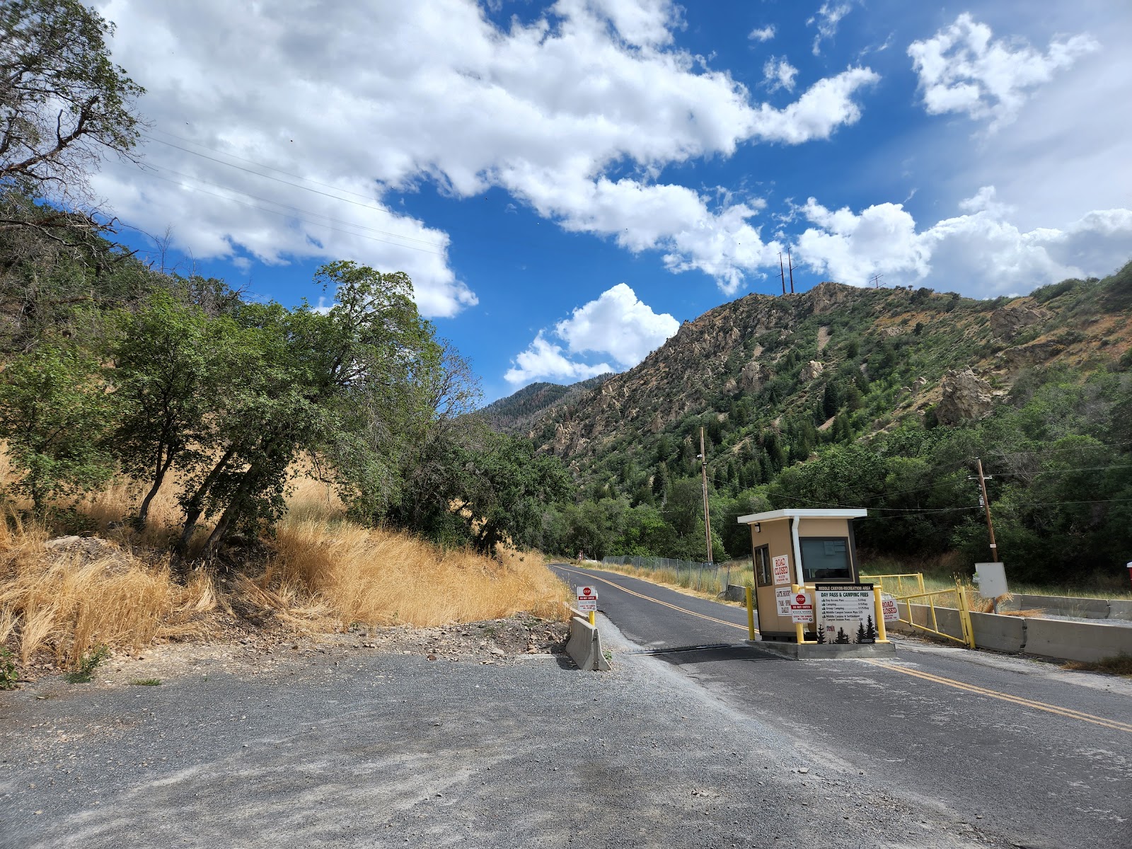 Middle canyon campground