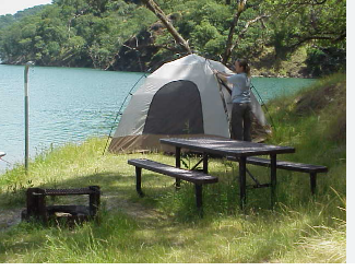 Lake Sonoma Boat-In Sites