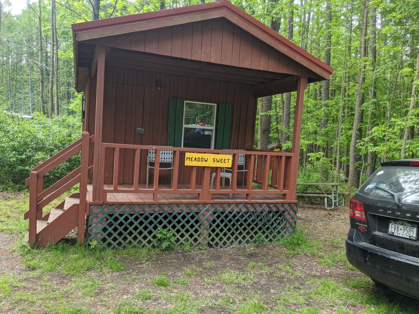 Camping at Mariposa Ponds
