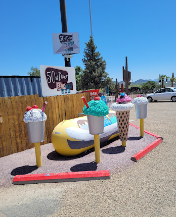 Cordes Jct Motel, RV Park, 50S Diner Backseat Bar