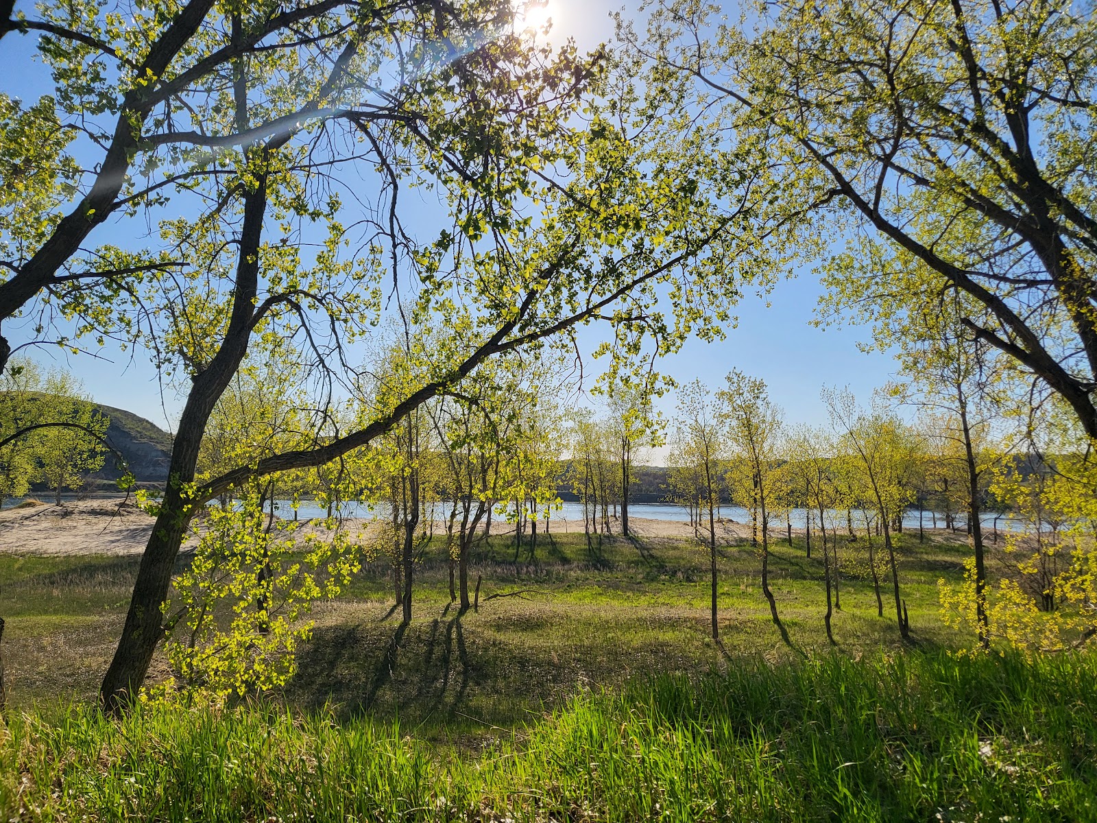 Downstream Lake Sakakawea