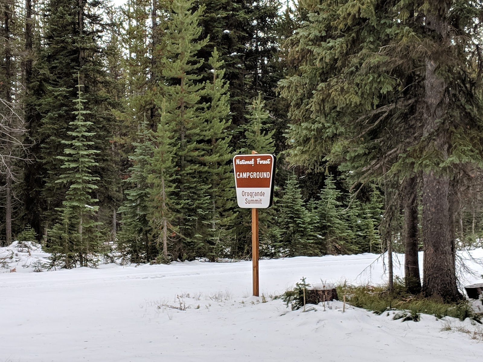 Orogrande Summit Campground