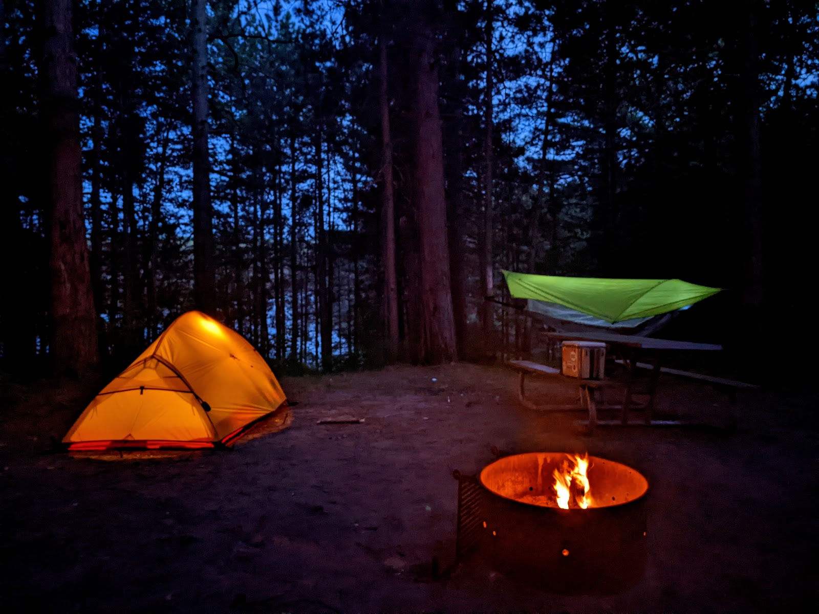 Island Lake NF Campground