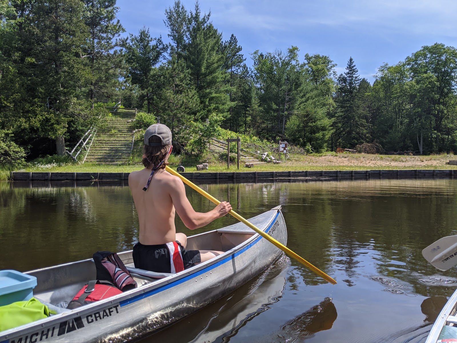 Au Sable River Canoe Camp