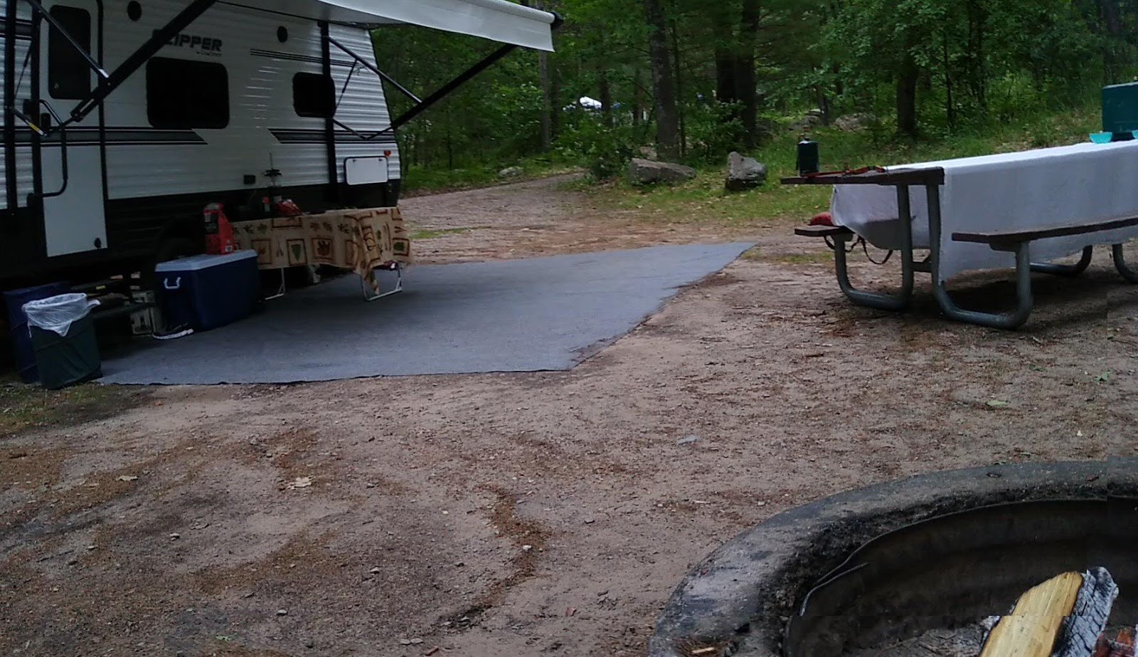 Pickerel Lake Otsego SF Campground