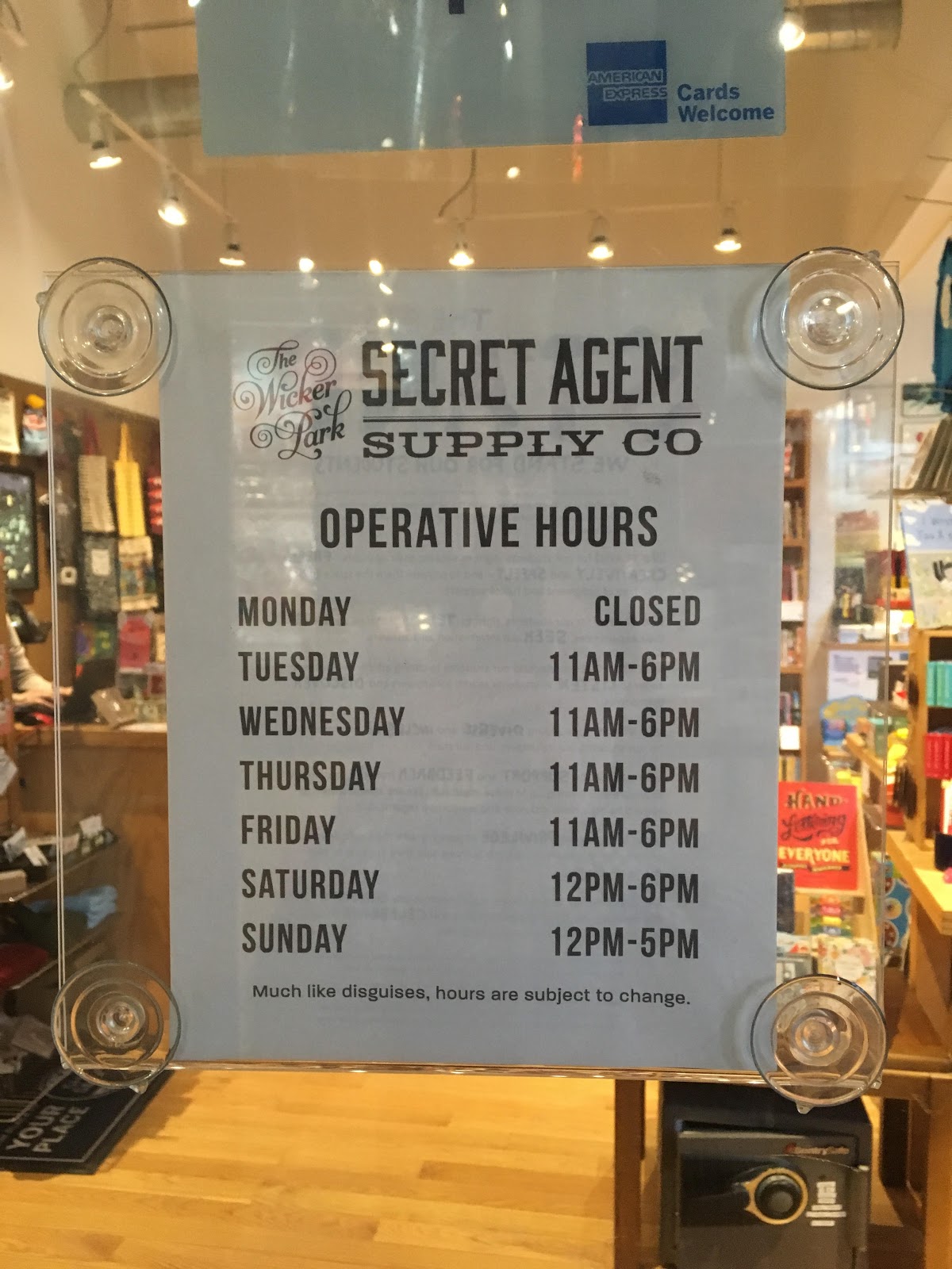 Wicker Park Secret Agent Supply Co