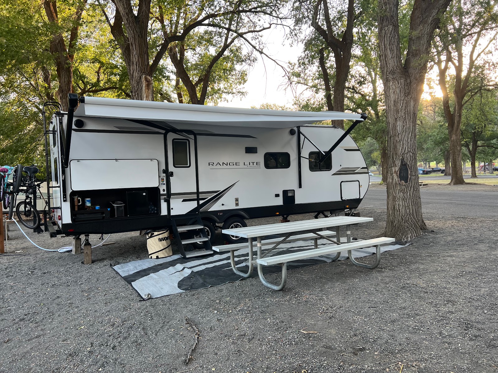 Sun Lakes State Park campground