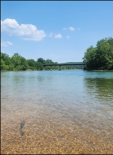 KCs on the Current Campground