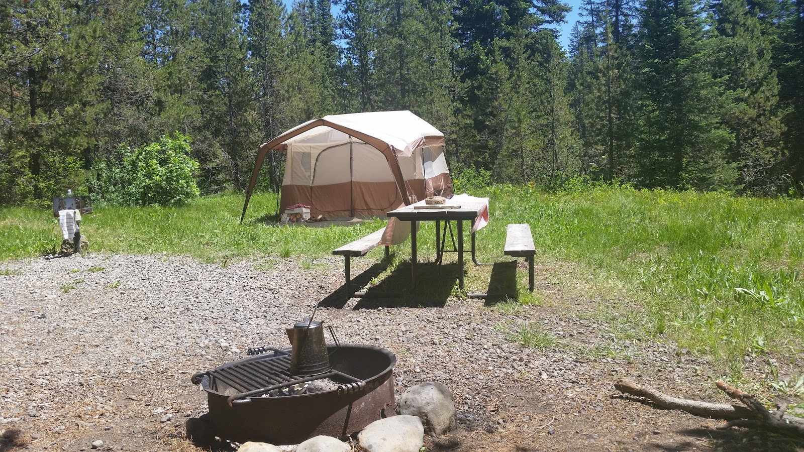 Cave Falls Campground