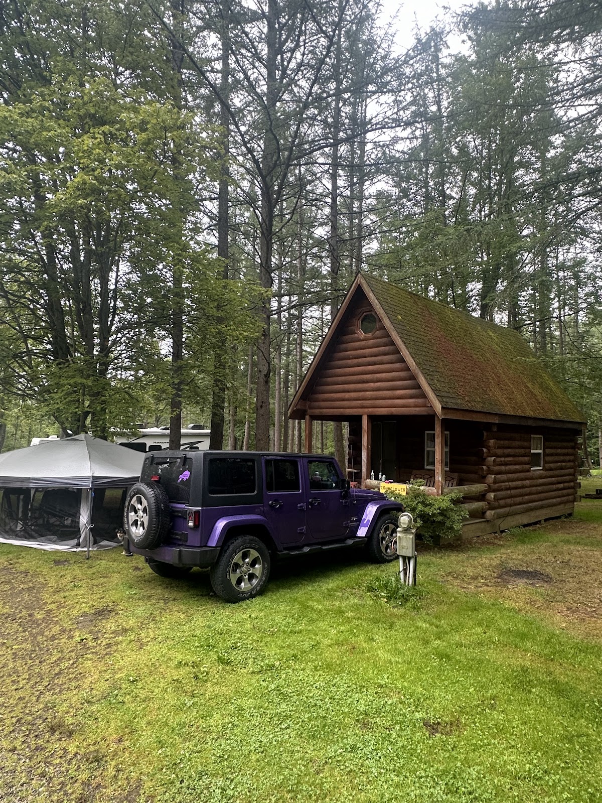 Camping at Mariposa Ponds