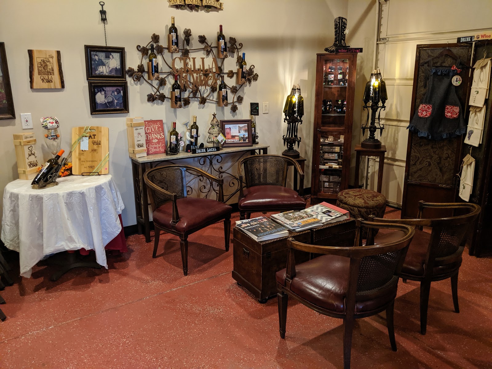 Cella Winery Camping