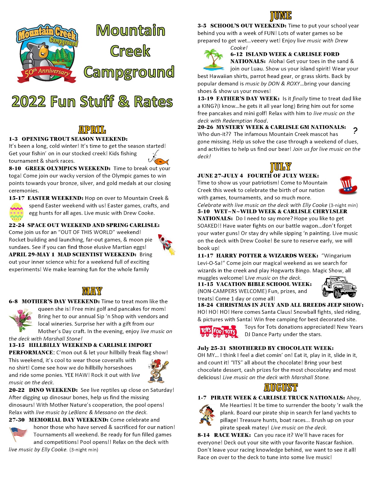 Mountain Creek Camp Ground