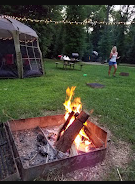 KCs on the Current Campground