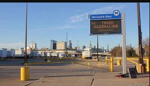 Chicago McCormick Place Marshalling Yard
