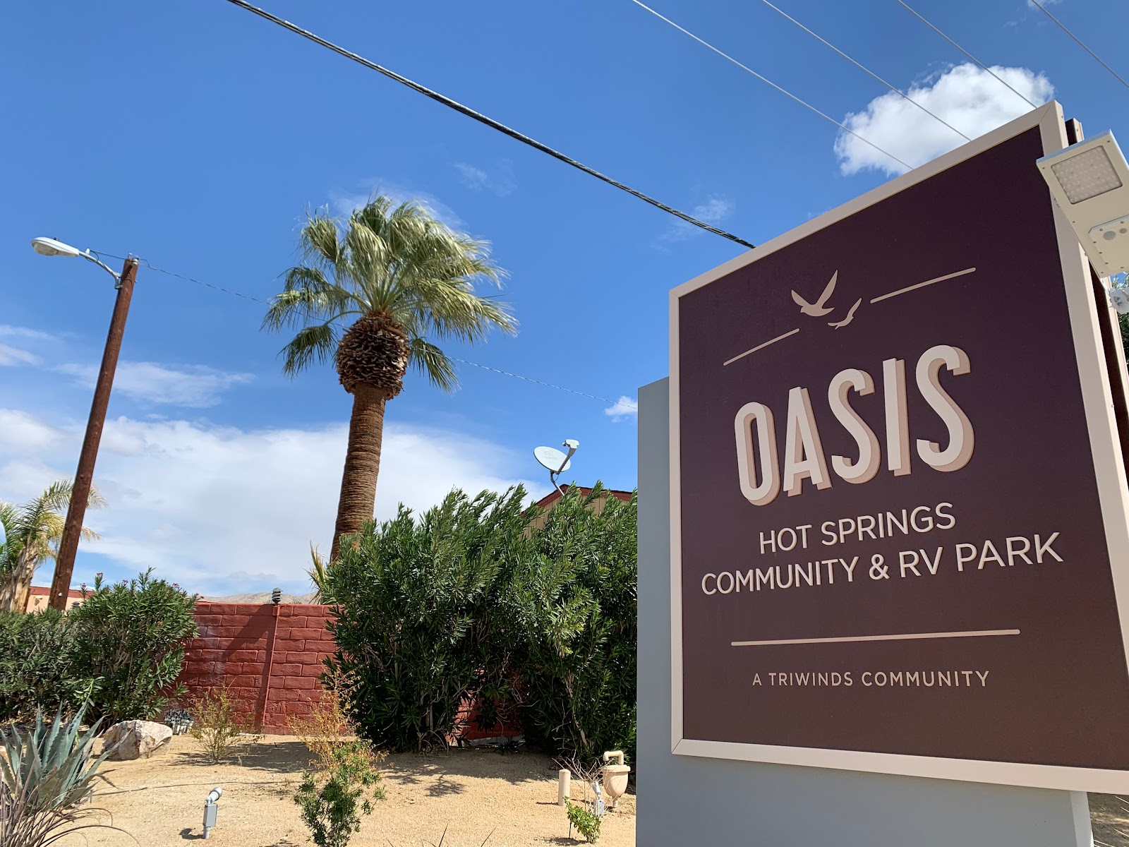Oasis Hot Springs Mobile Home Park & RV Park