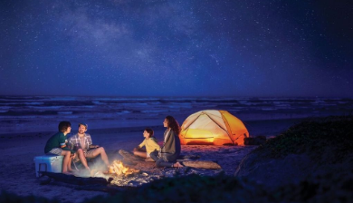 Brazoria County Beach (Near Surfside) Free Camping