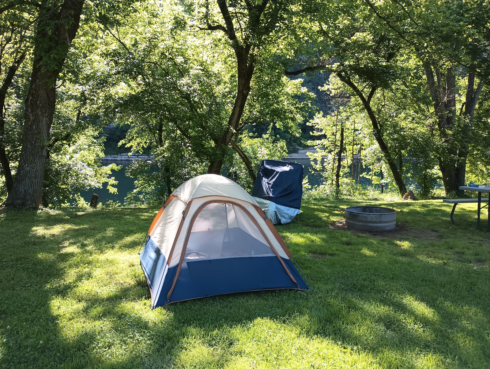 Camp on the Kentucky