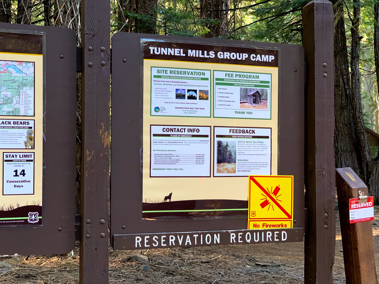 Tunnel Mills Group Campground