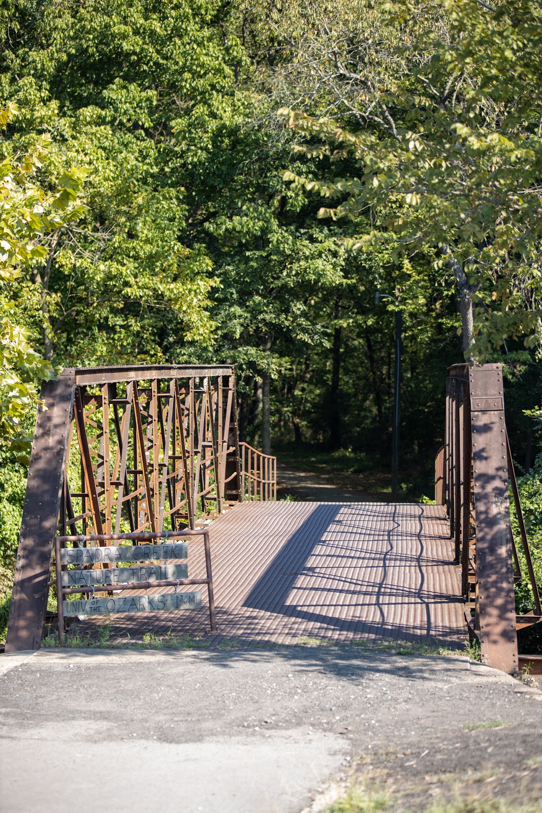 Spadra Creek Nature Trail - College Avenue Trail Head