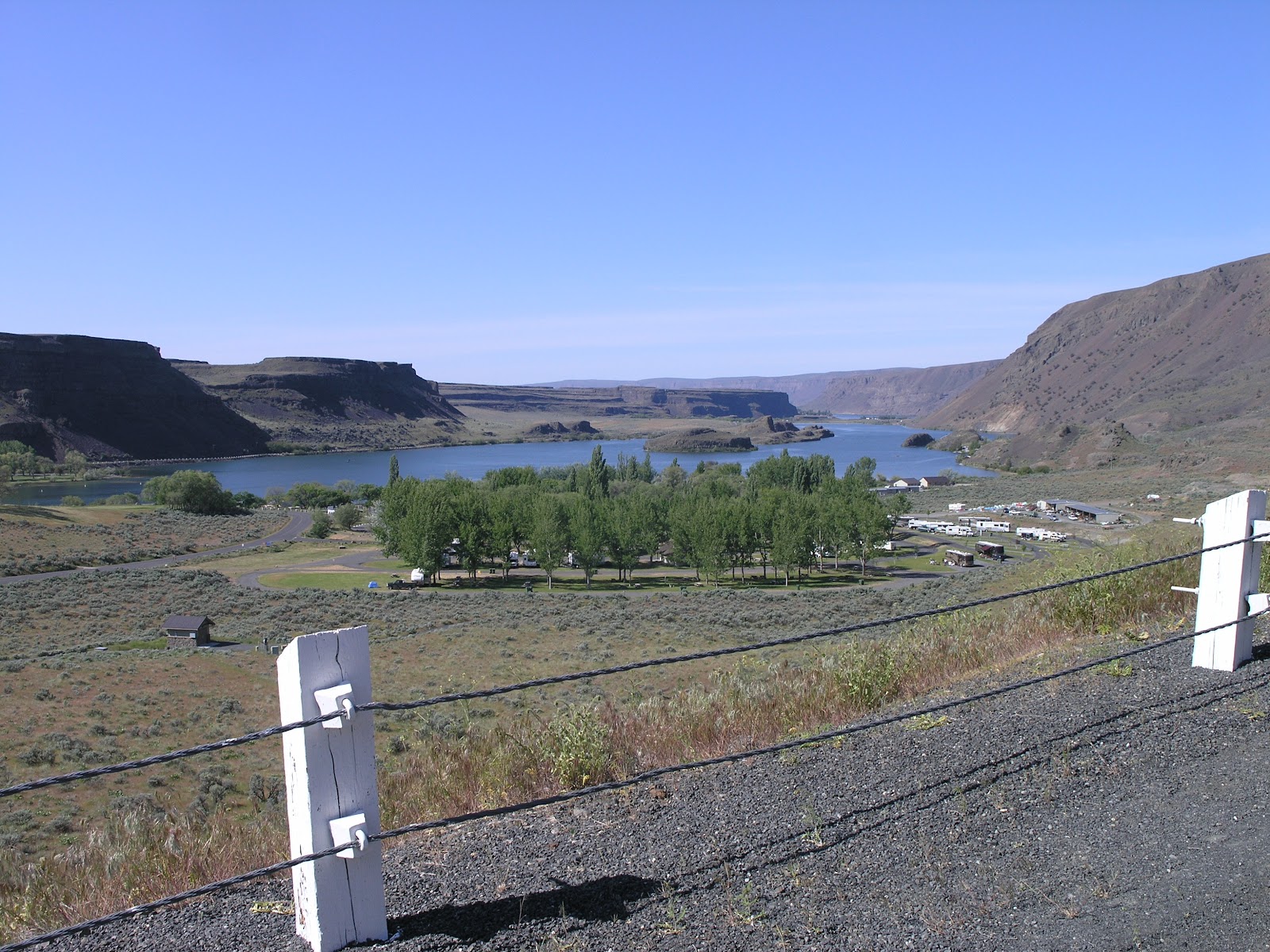 Sun Lakes State Park campground