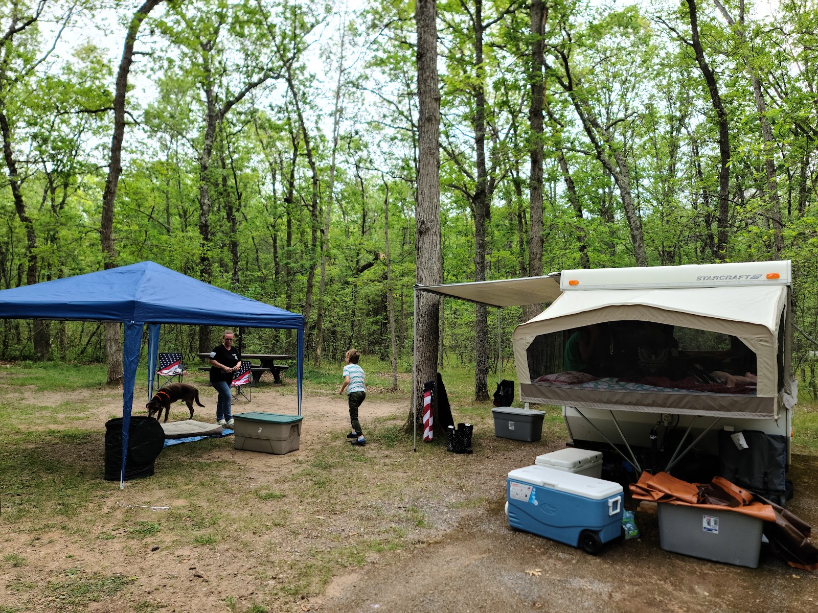Sand Lake NF Campground