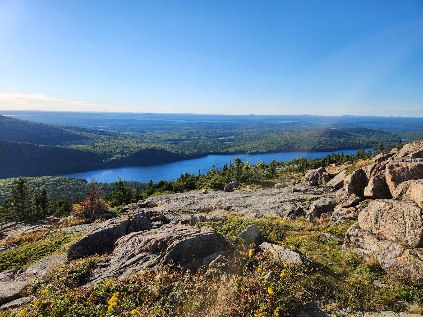 Acadia National Park camping inside the park itself