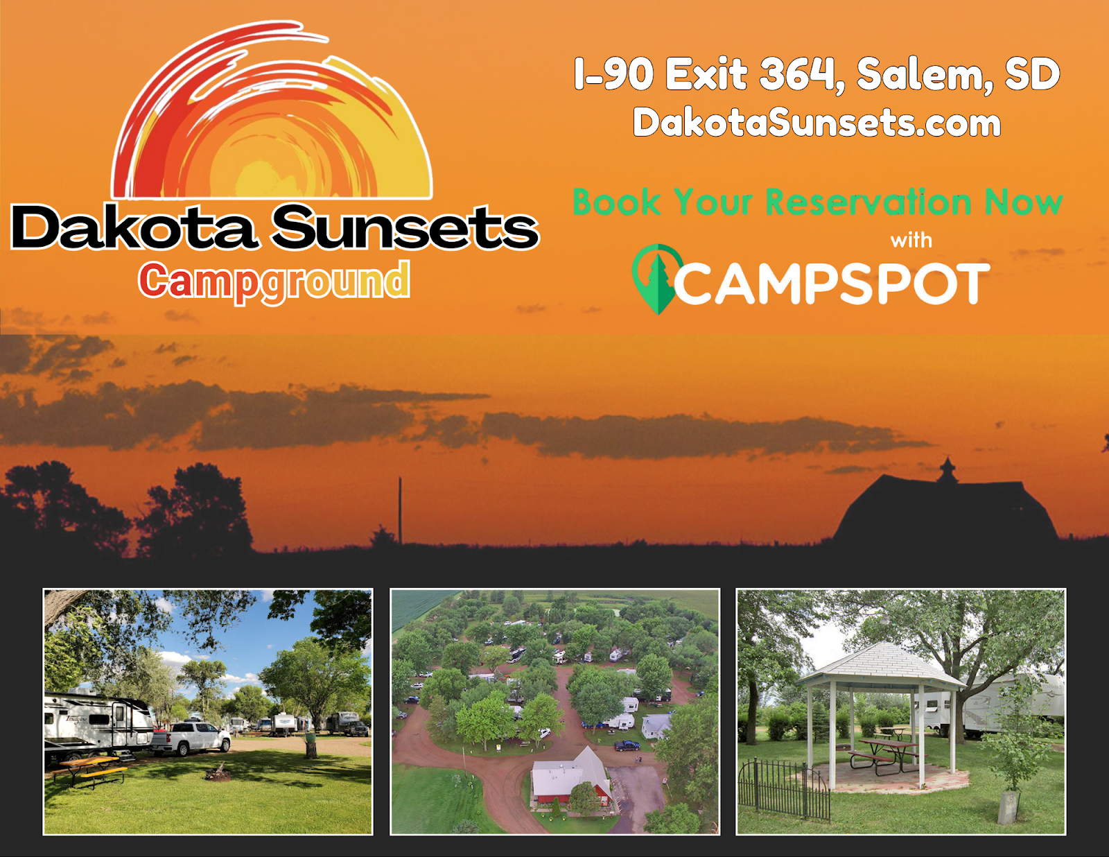 Dakota Sunsets RV park and campground