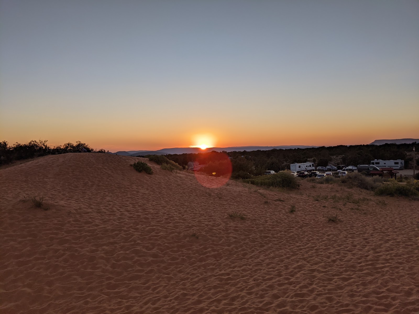Coral Pink Sand Dunes Campground