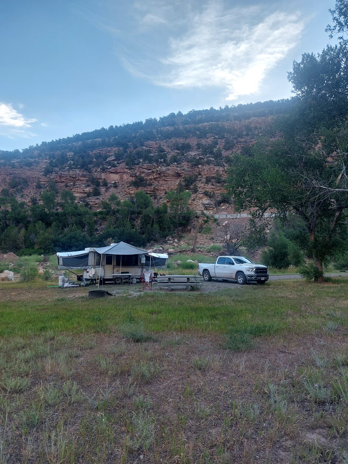 Ledges Rockhouse Campground