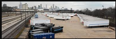 Chicago McCormick Place Marshalling Yard
