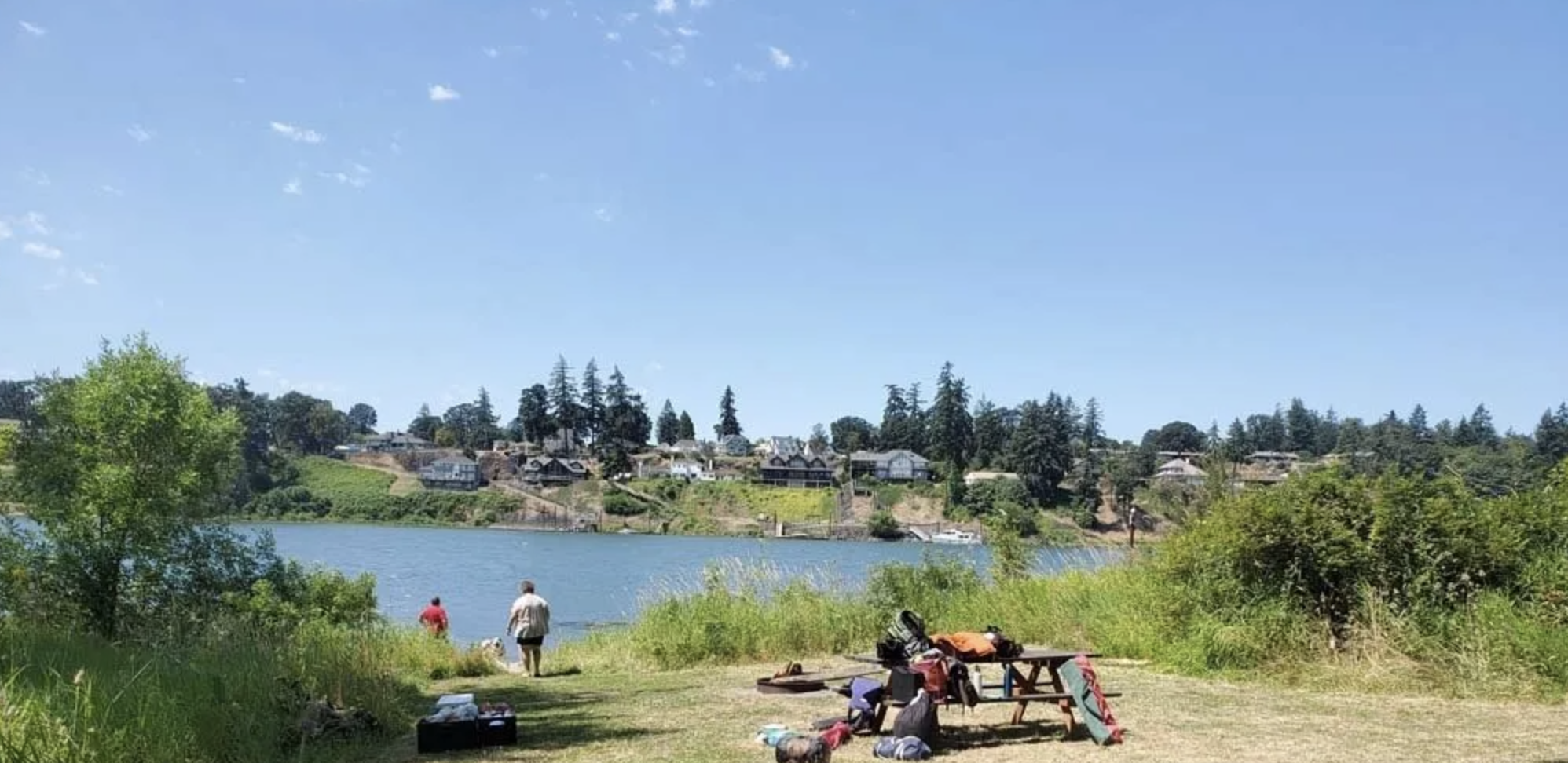 Sand Island Campground, St. Helens, Oregon