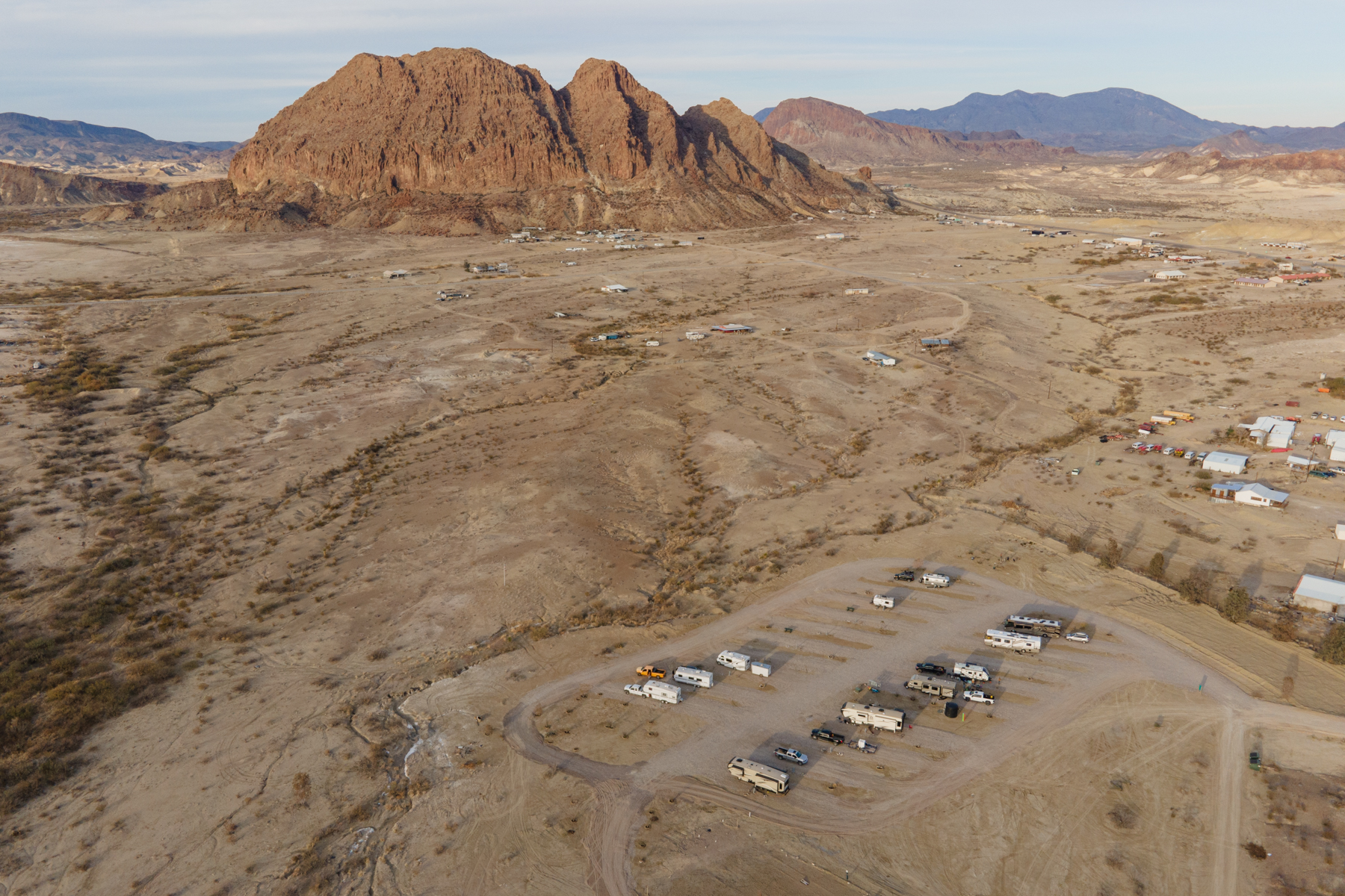 Roadrunner Travelers Campground, Terlingua, Texas