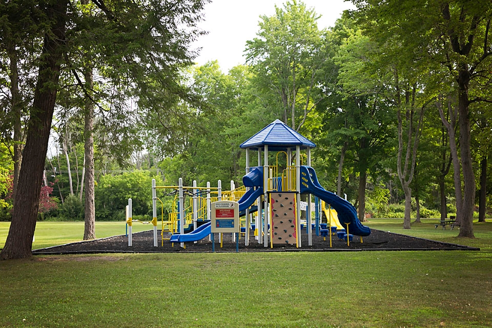 Riverside Park Campground, Evart, Michigan