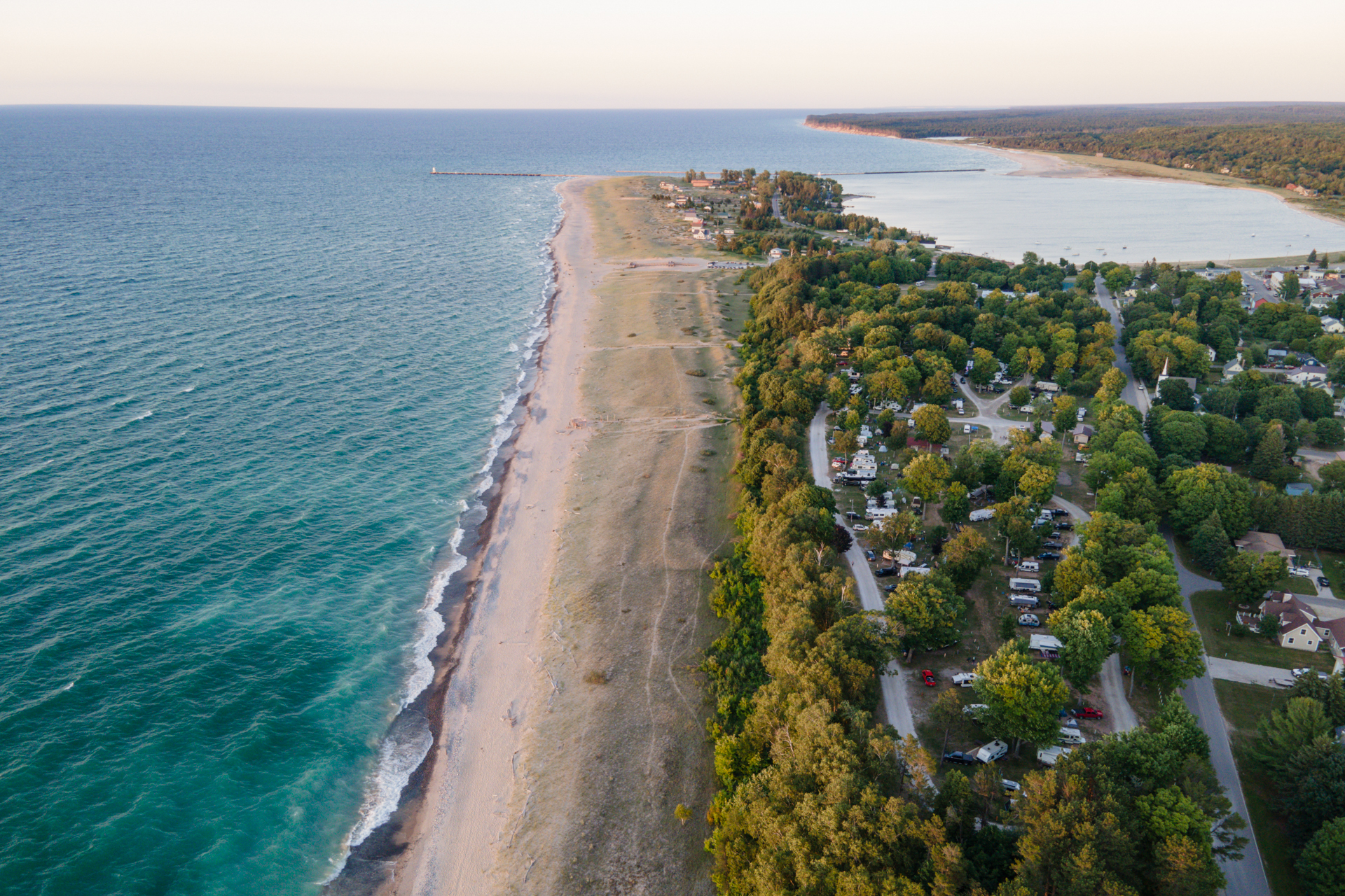 Woodland Park Campground, Grand Marais, Michigan