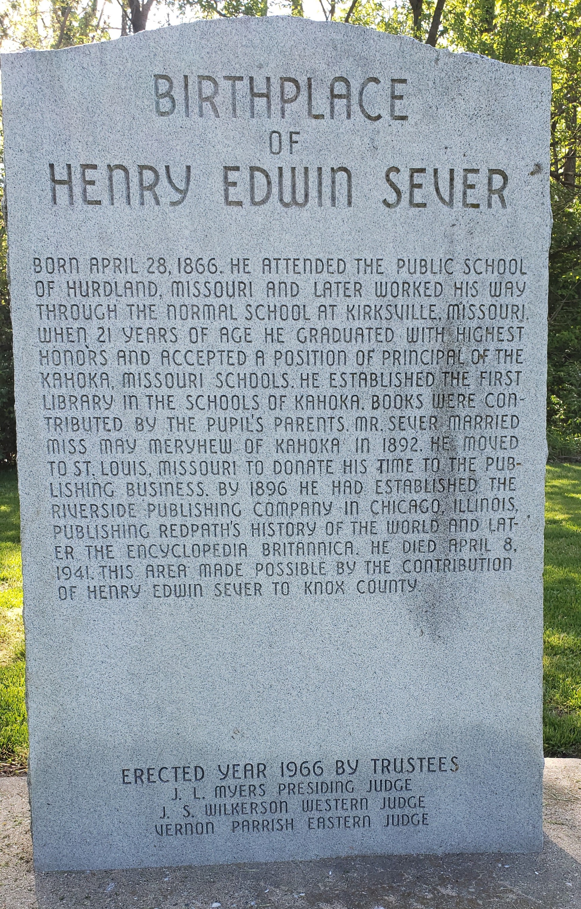 Hurdland South Sever Lake