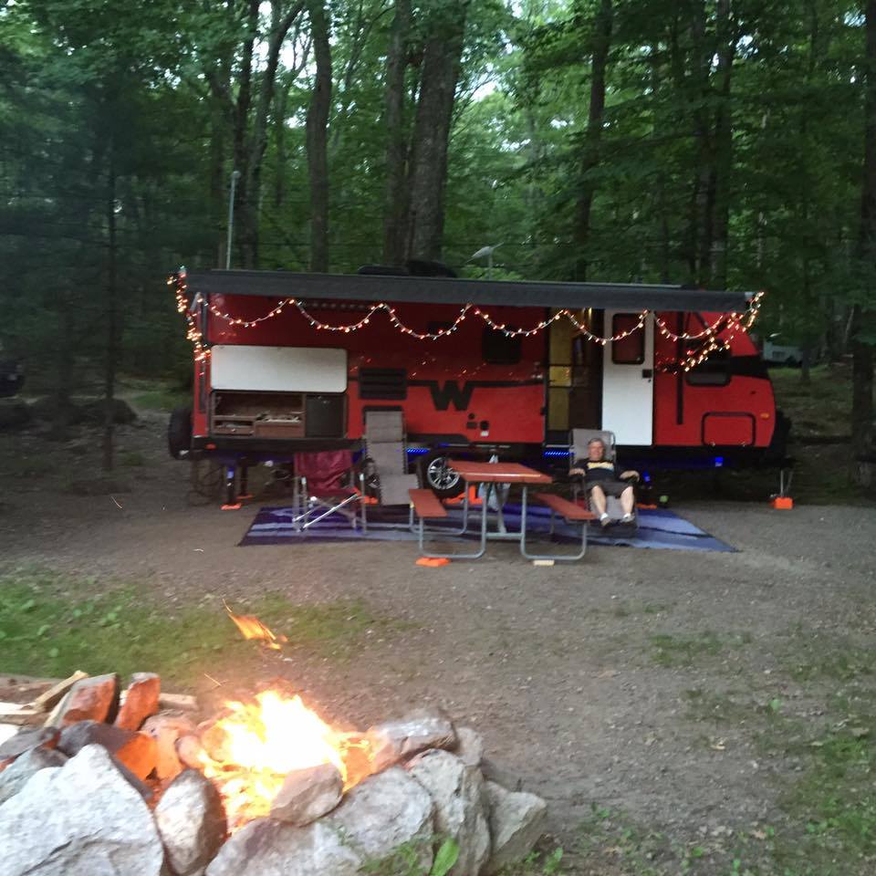 Sutton Falls Camping Area, Sutton, Massachusetts