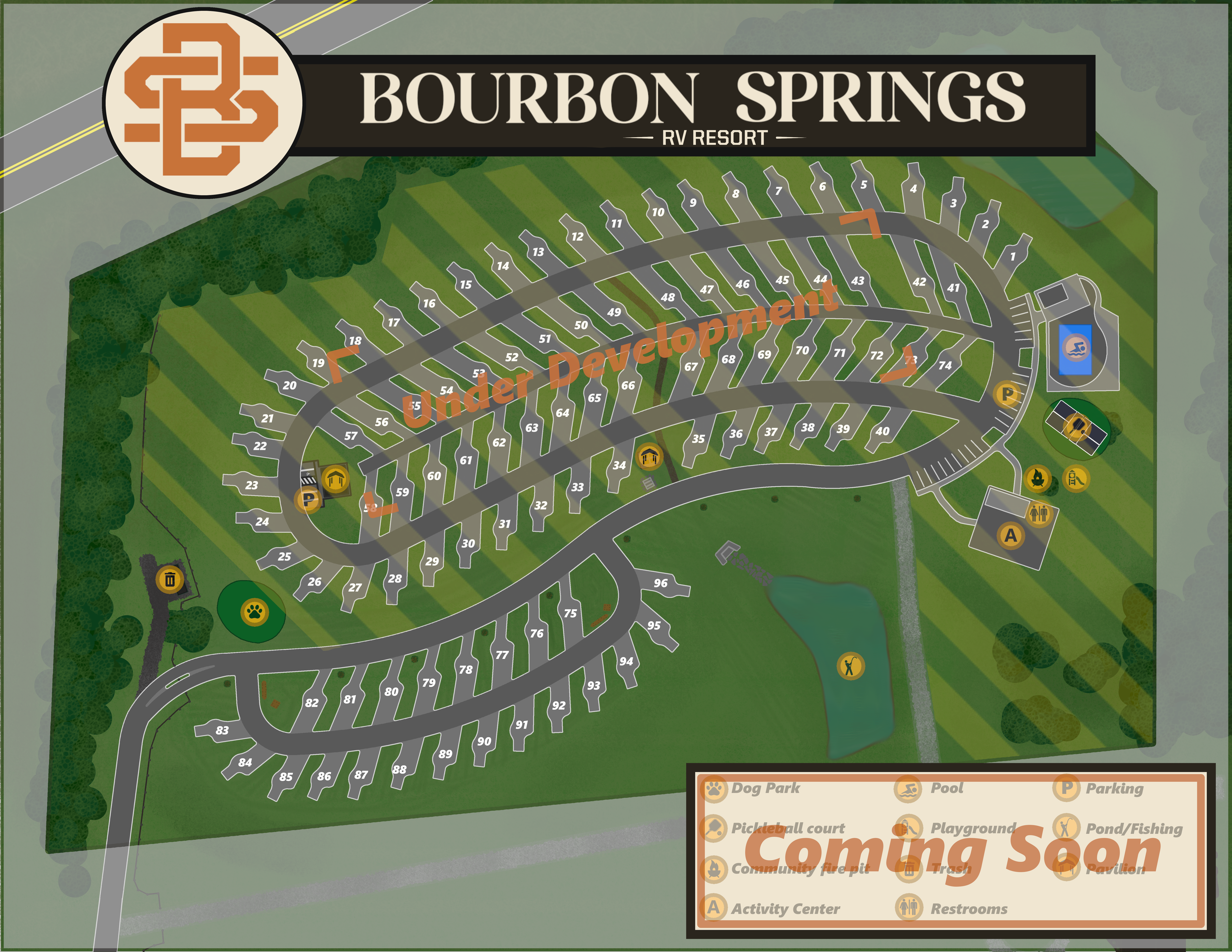 Bourbon Springs RV Resort, Elizabethtown, Kentucky
